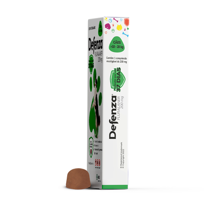 Defenza 200mg - Antipulgas e Carrapatos para Cães 10 a 20kg